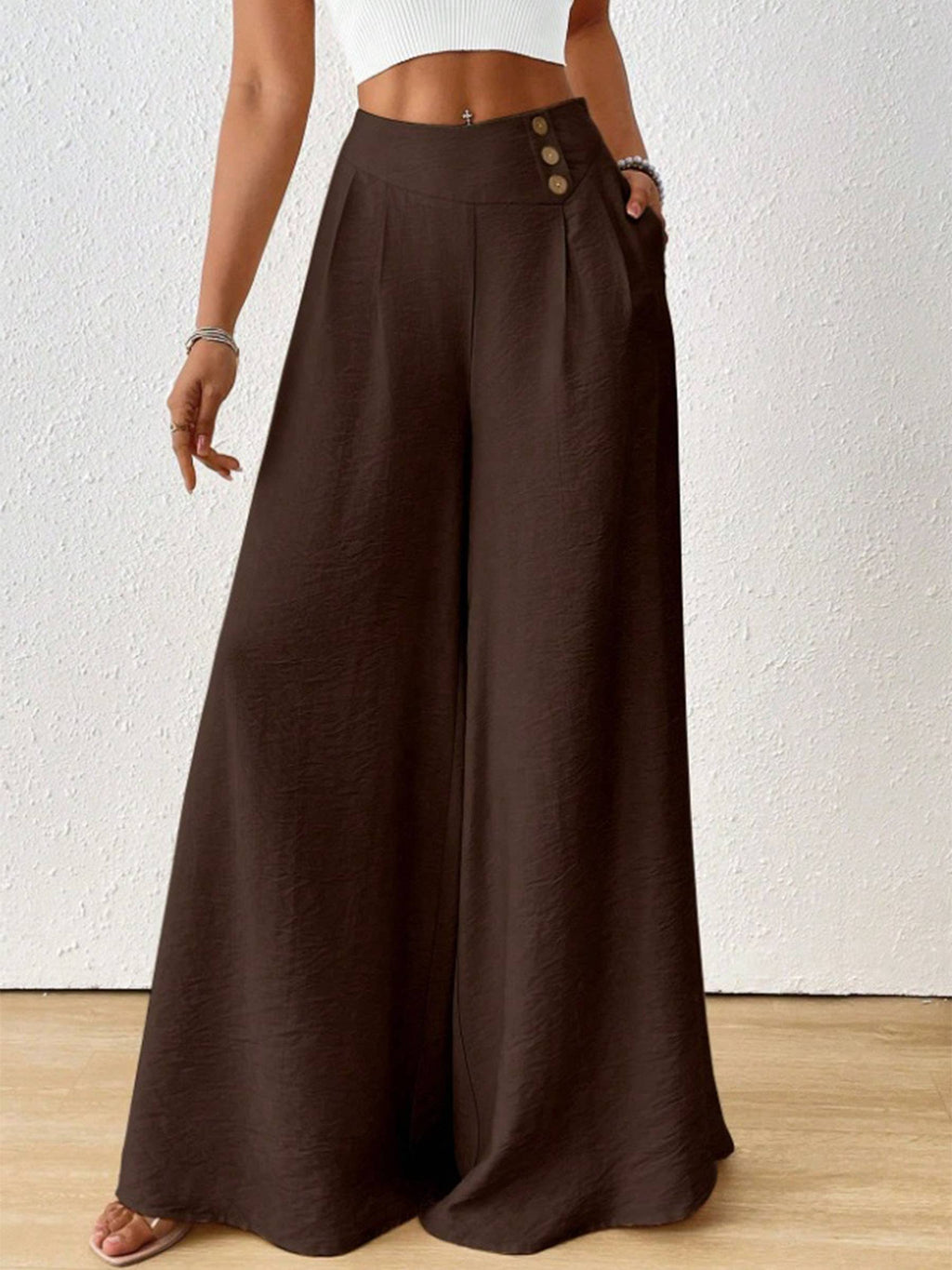 Women’s Elegant Wide-Leg Trousers