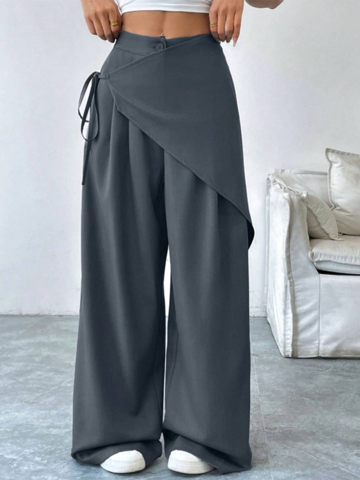 Women’s High-Waist Wide-Leg Pants