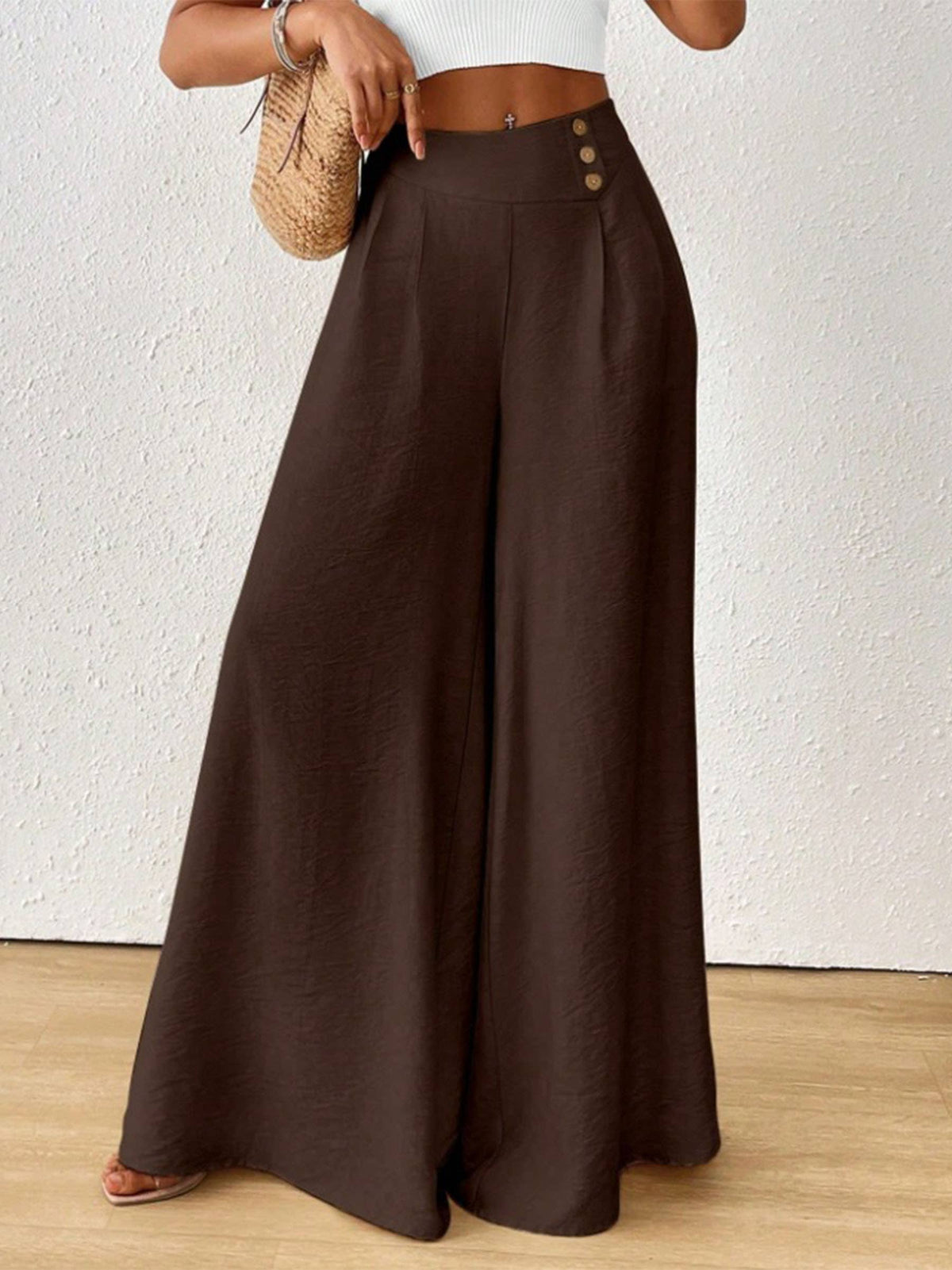 Women’s Elegant Wide-Leg Trousers
